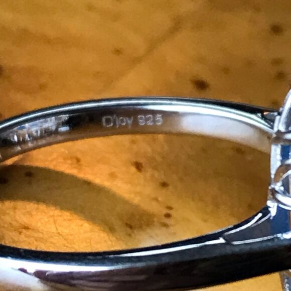 Natural Ceruleite Sterling Silver Ring Size 10 - Picture 8 of 9